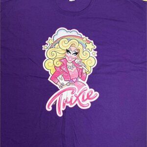 "Trixie Mattel" NOS Adult 3XL Purple T-Shirt